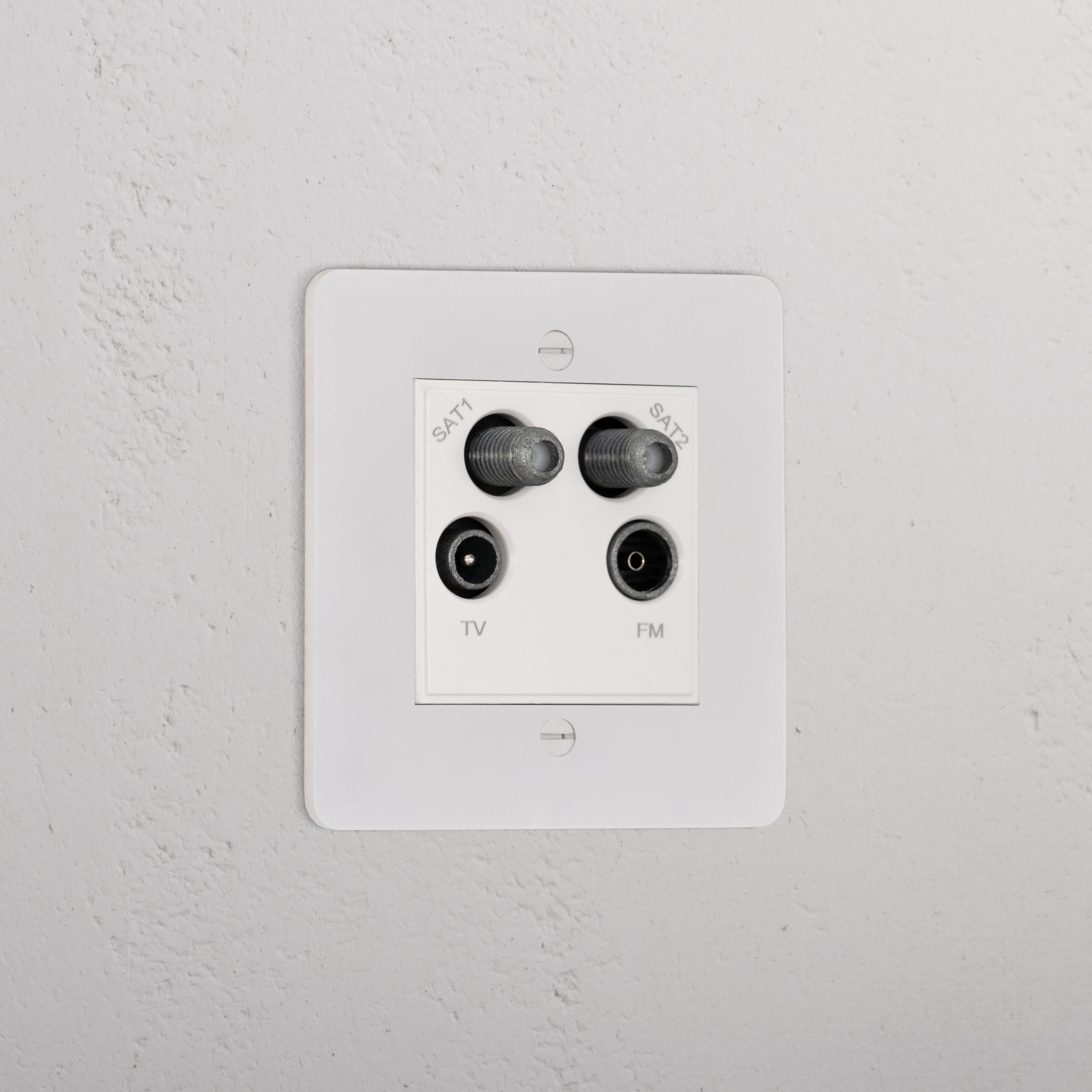 Aerial Socket _ Paintable White