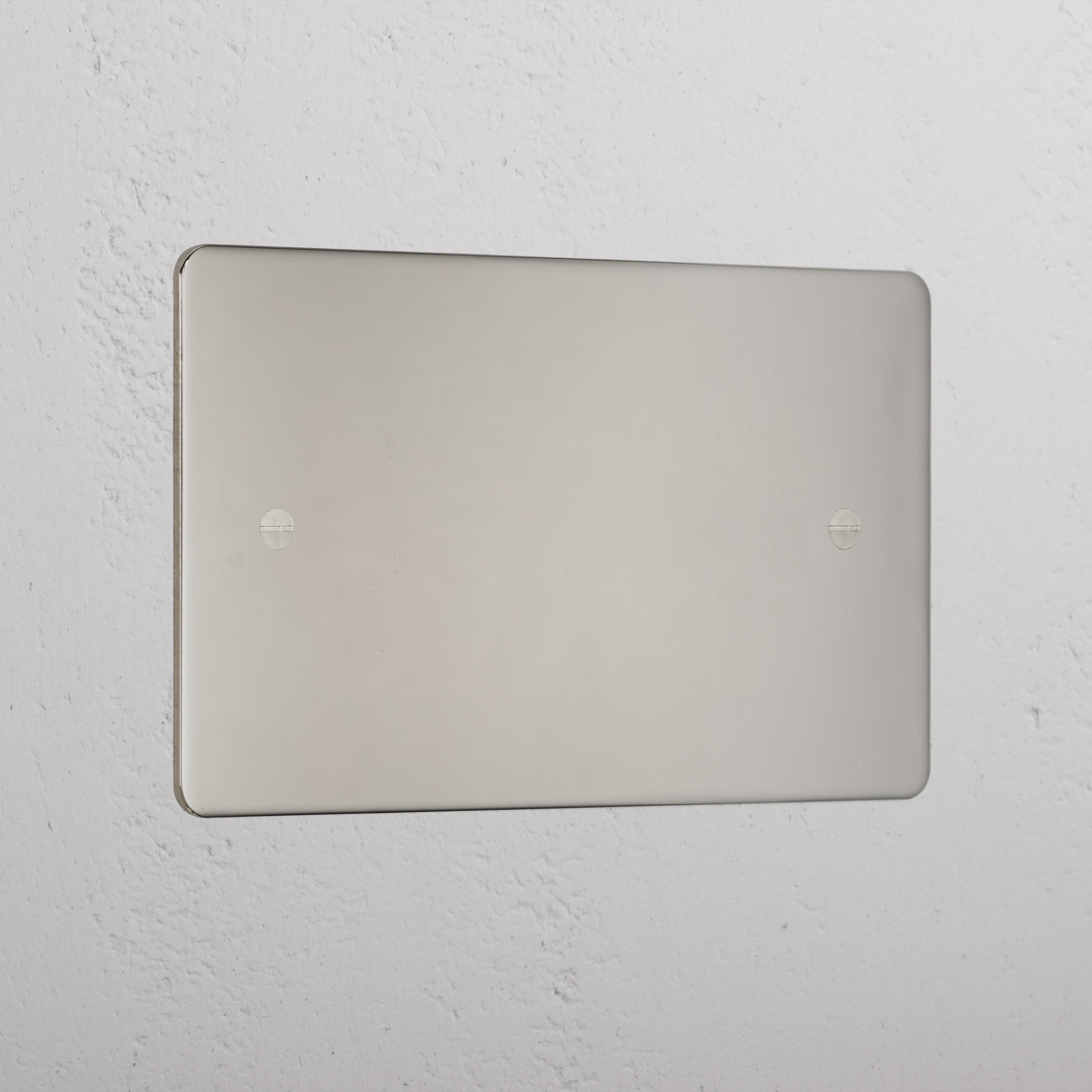 Polished Nickel Plate Double Plate