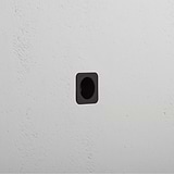 Regent Recessed Edge Pull - Bronze