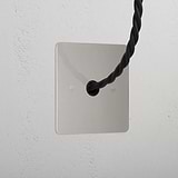 Premium Polished Nickel Flex Outlet Black