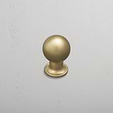 Bayswater Furniture Knob Medium – Antique Brass