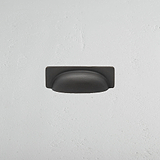Bronze Elm Cup Handle In White Background