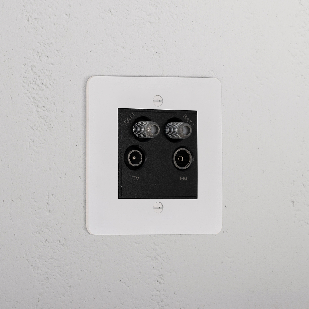 Aerial Socket _ Paintable Black