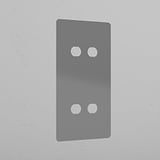 4G Vertical Switch Plate - Paintable  