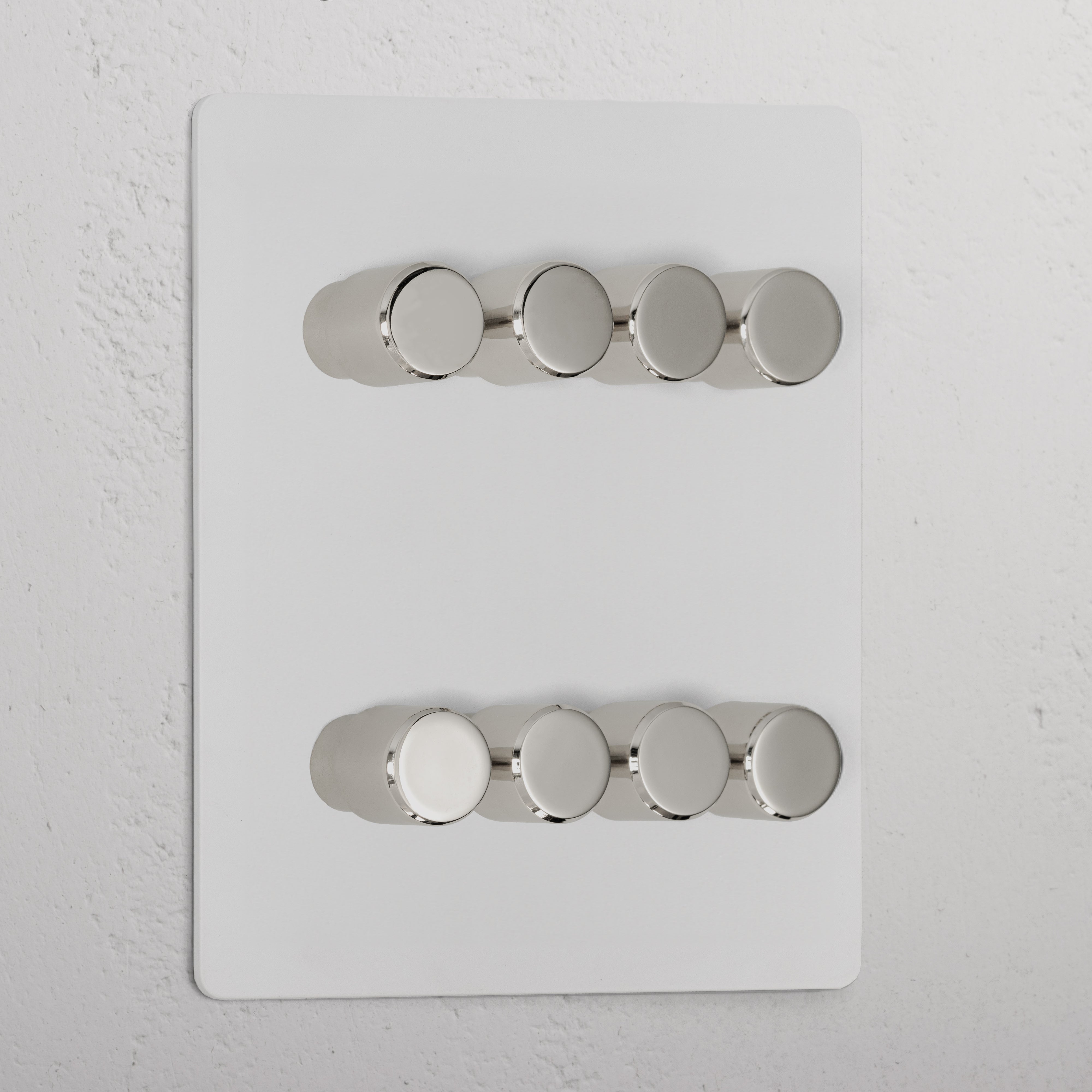 8G Dimmer Switch - Paintable Polished Nickel