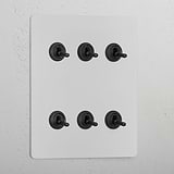 6G Two Way Toggle Switch _ Paintable Bronze