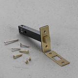 Tubular Lock 100mm – Antique Brass