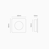 Regent Recessed Small Pull - Antique Brass