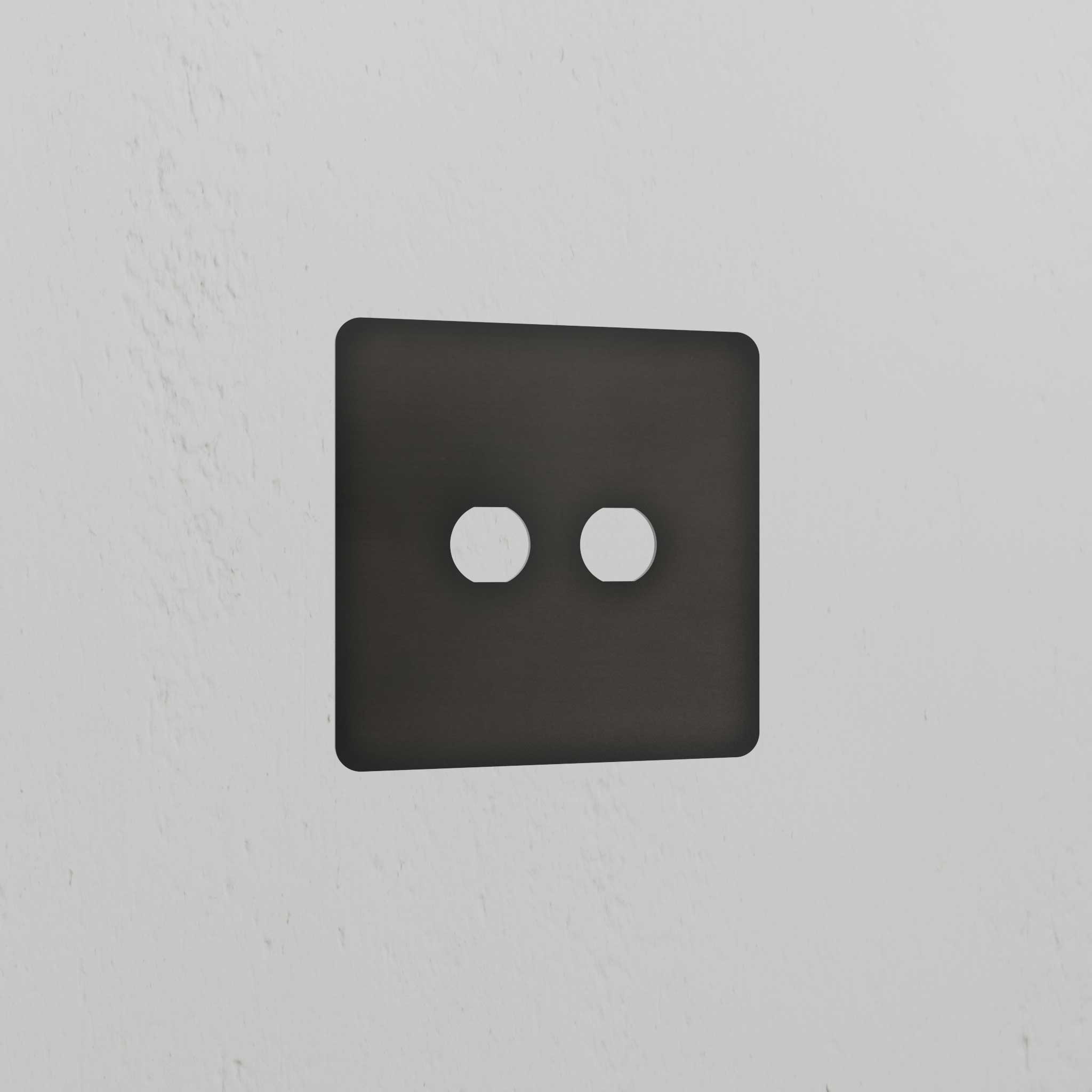 2G Switch Plate - Bronze