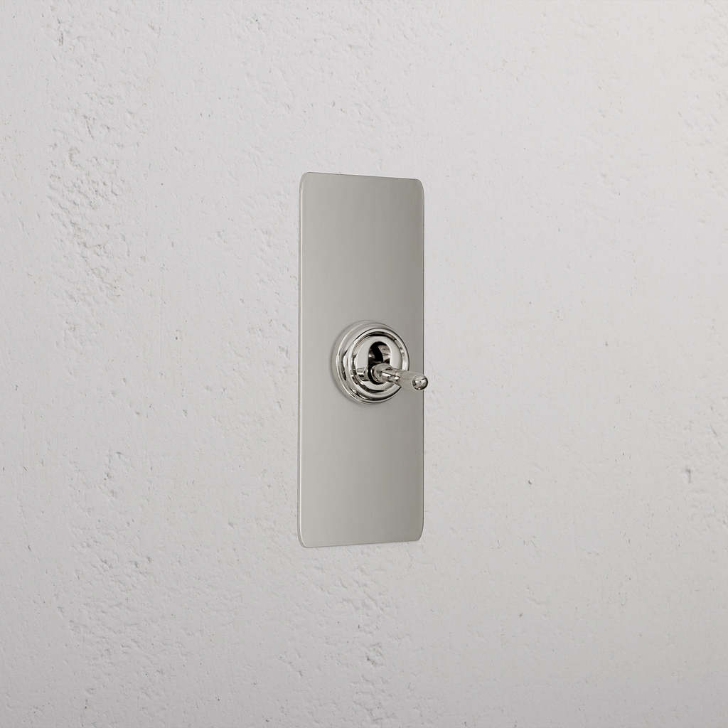 1G Architrave Intermediate Toggle Switch - Polished Nickel