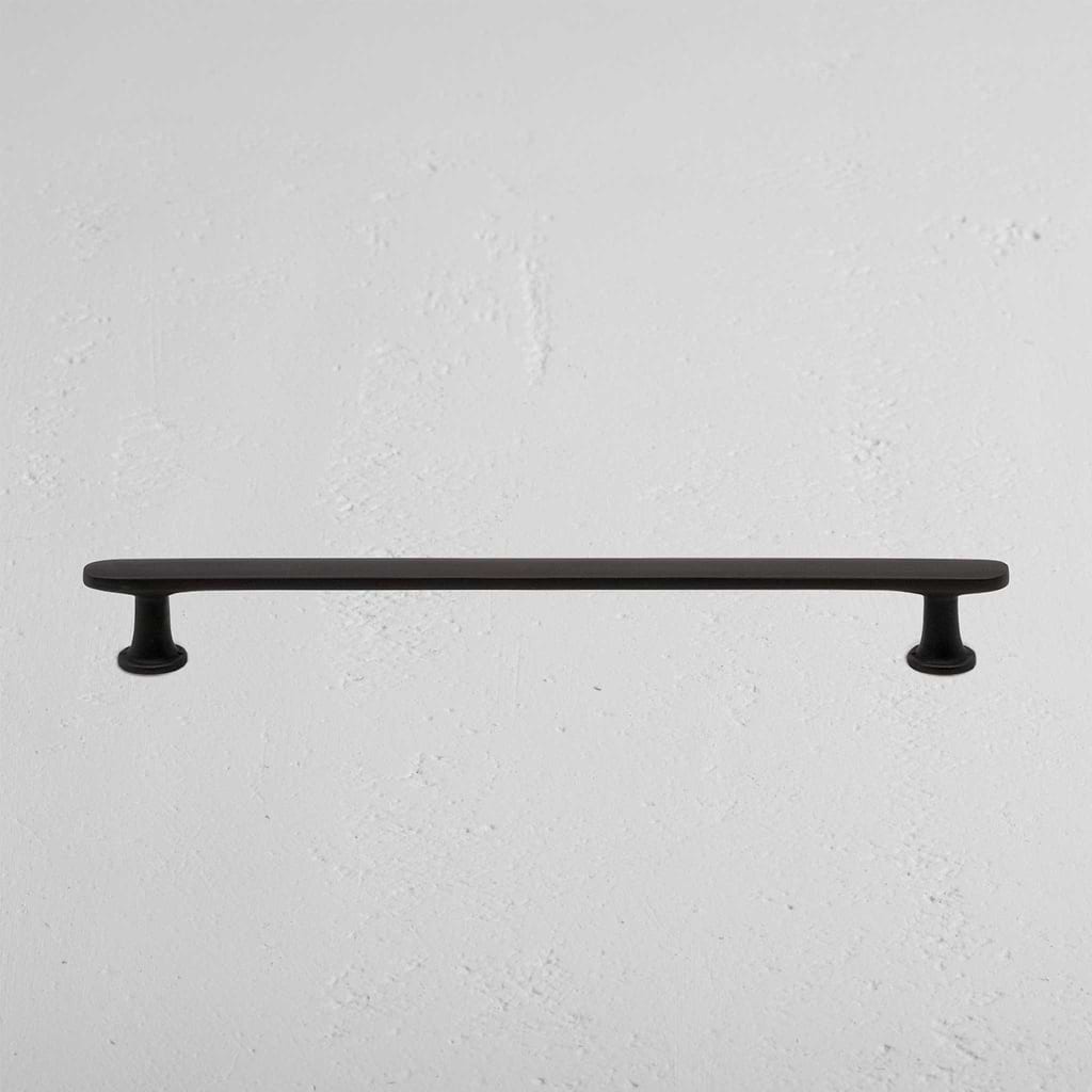 Bronze Milliner Furniture Handle In White Background