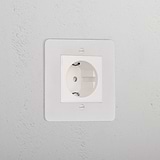 Schuko Socket _ Paintable White