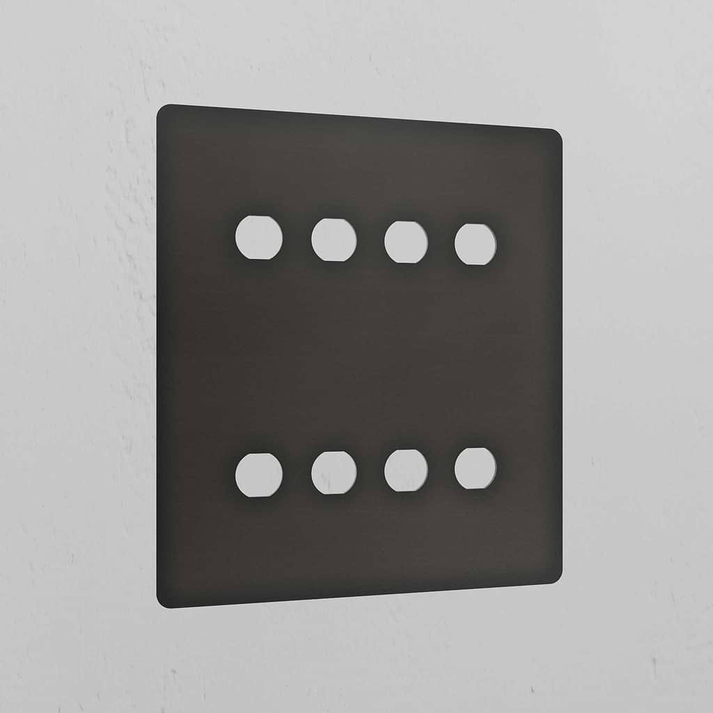 8G Switch Plate - Bronze