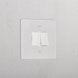 Switched Fused Spur (FCU) - Paintable White