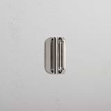 Polished nickel Oxford Furniture Handle 36mm, suitable for enhancing the elegance of cabinets and drawers.