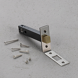 Tubular Lock 100mm – Polished Nickel