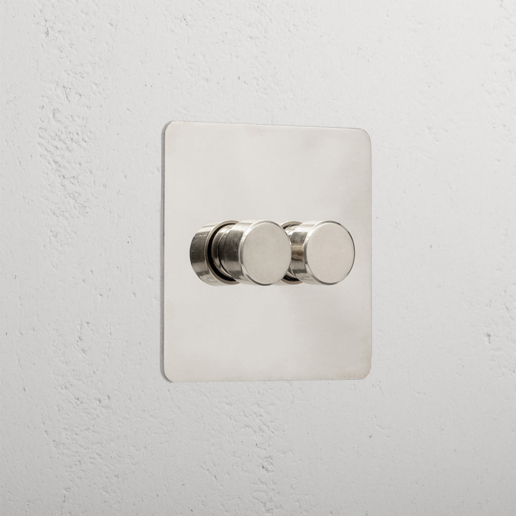 2G Two Way Dimmer Switch - Polished Nickel