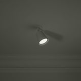 Pembroke Spotlight 70mm - Paintable, mounted on ceiling, offers customizable lighting to match your decor.