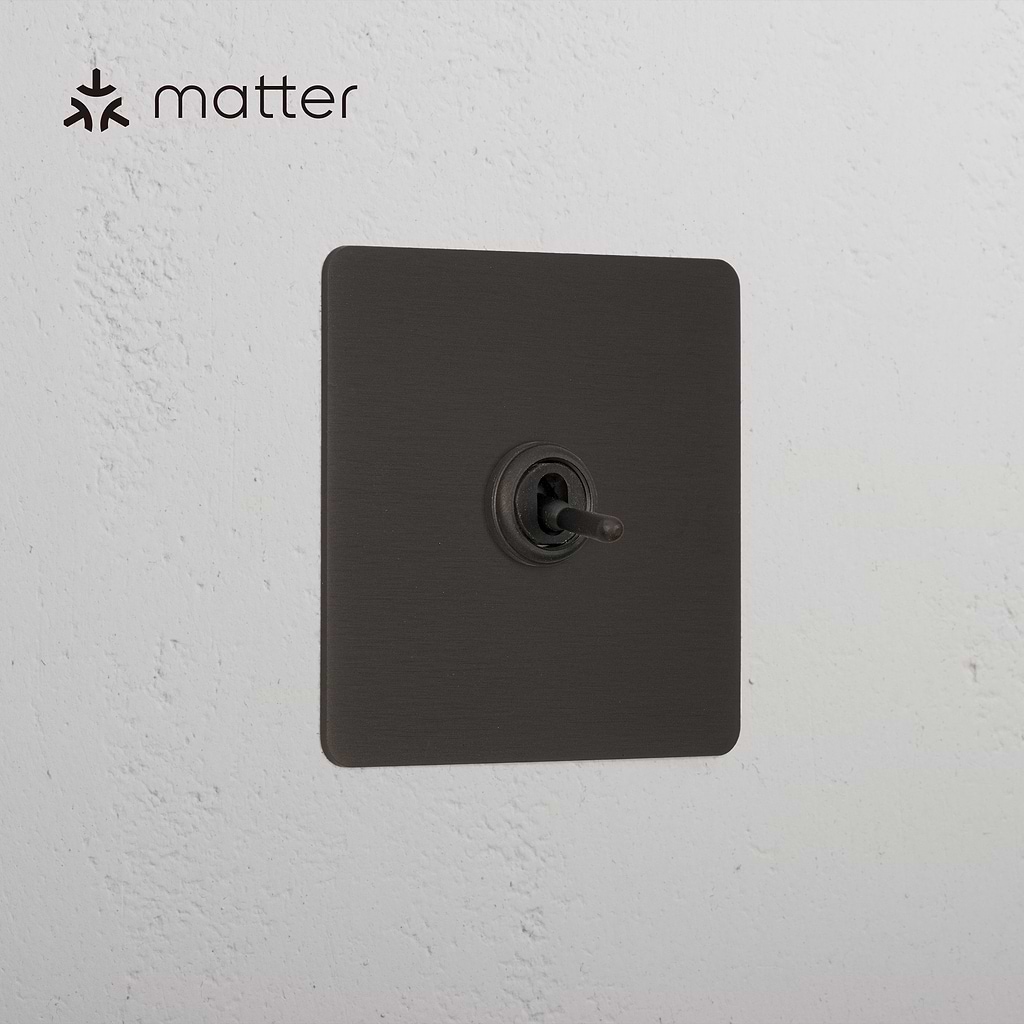 1G Smart Retractive Toggle Switch Bronze Black | Switches & Sockets ...