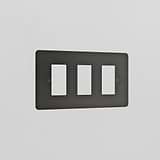3G Rocker Switch Plate - Bronze