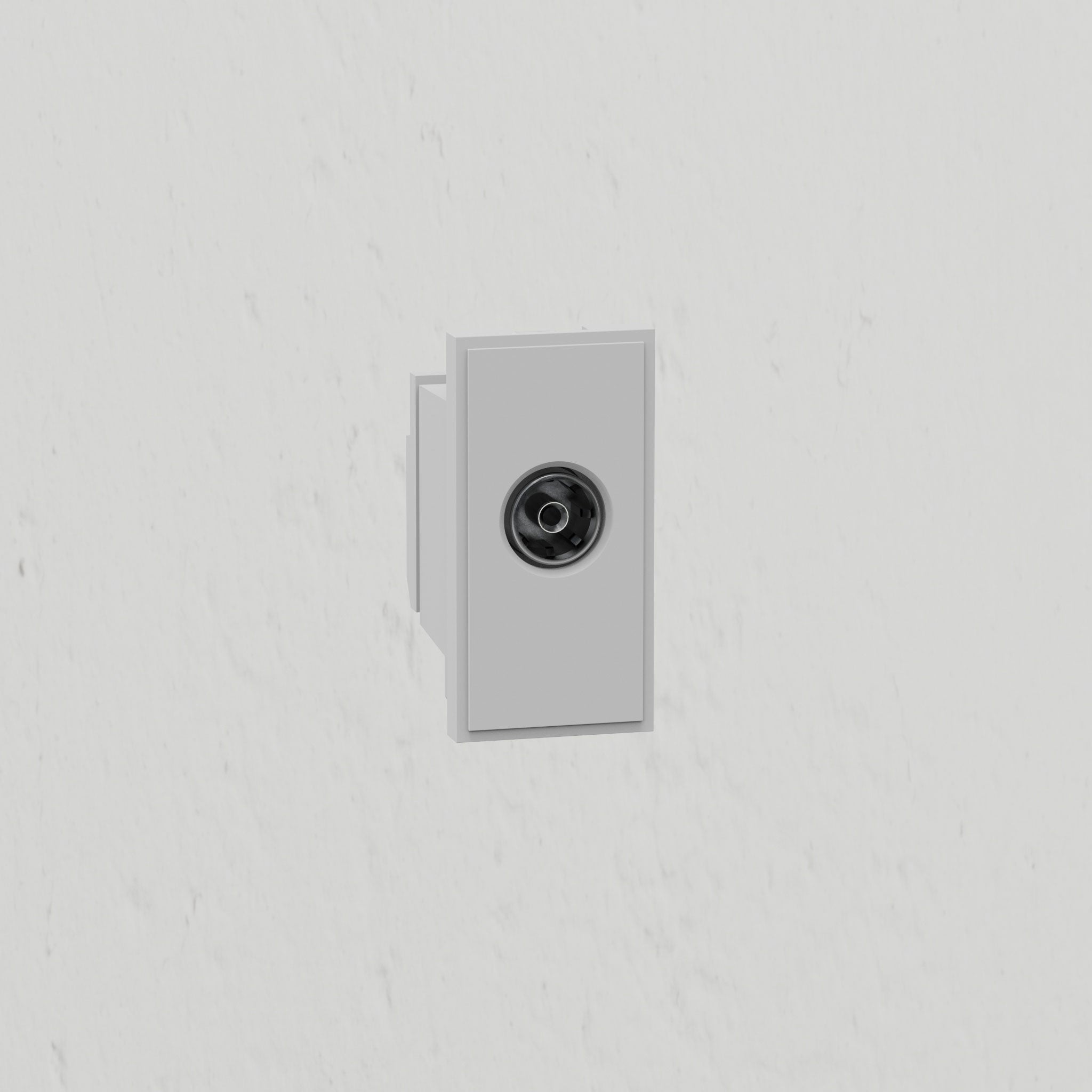 Tv Single Outlet - White
