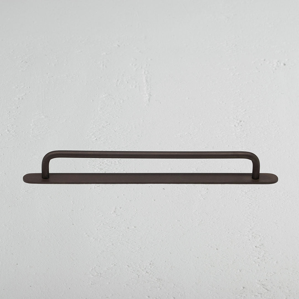 Bronze Kilburn Furniture Handle In White Background