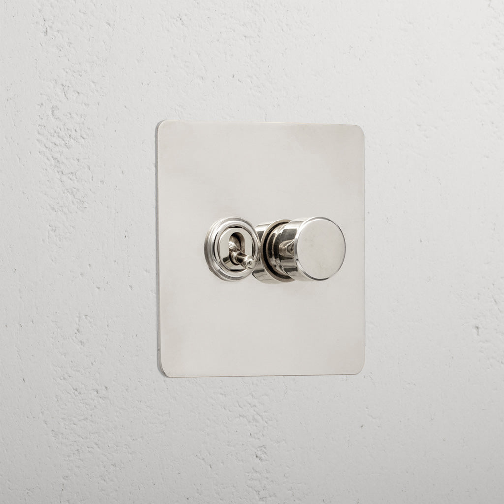 2G Mixed Switch 1T1D - Polished Nickel