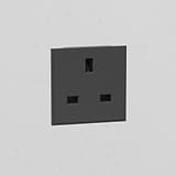 13A Uk Module - Black