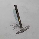 Bathroom Mortice Lock 60mm – Bronze