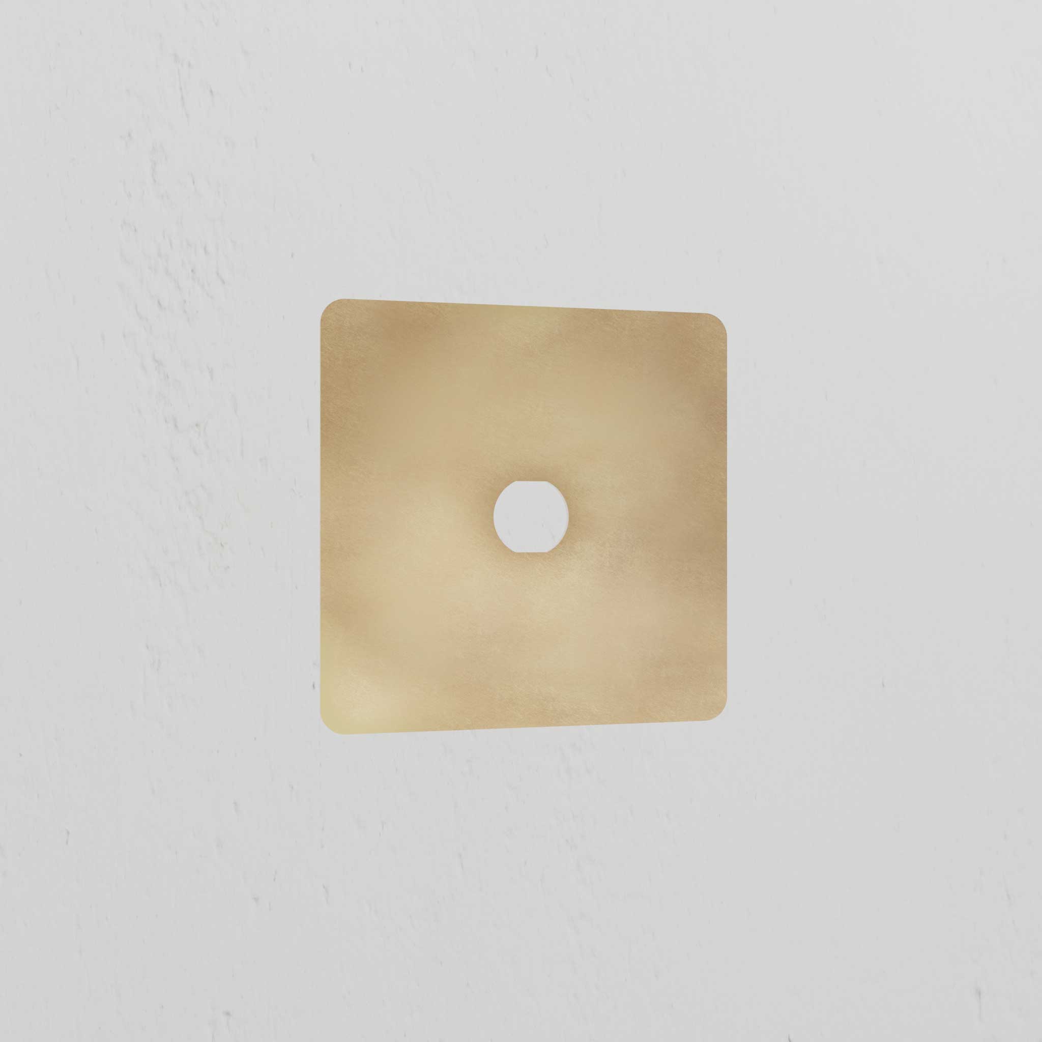 1G Switch Plate - Antique Brass