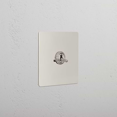 Varilight XC71B Classic Mirror Chrome 2 Gang 10A Rocker Light Switch 1 X Intermediate 1 X 2w 29722 P