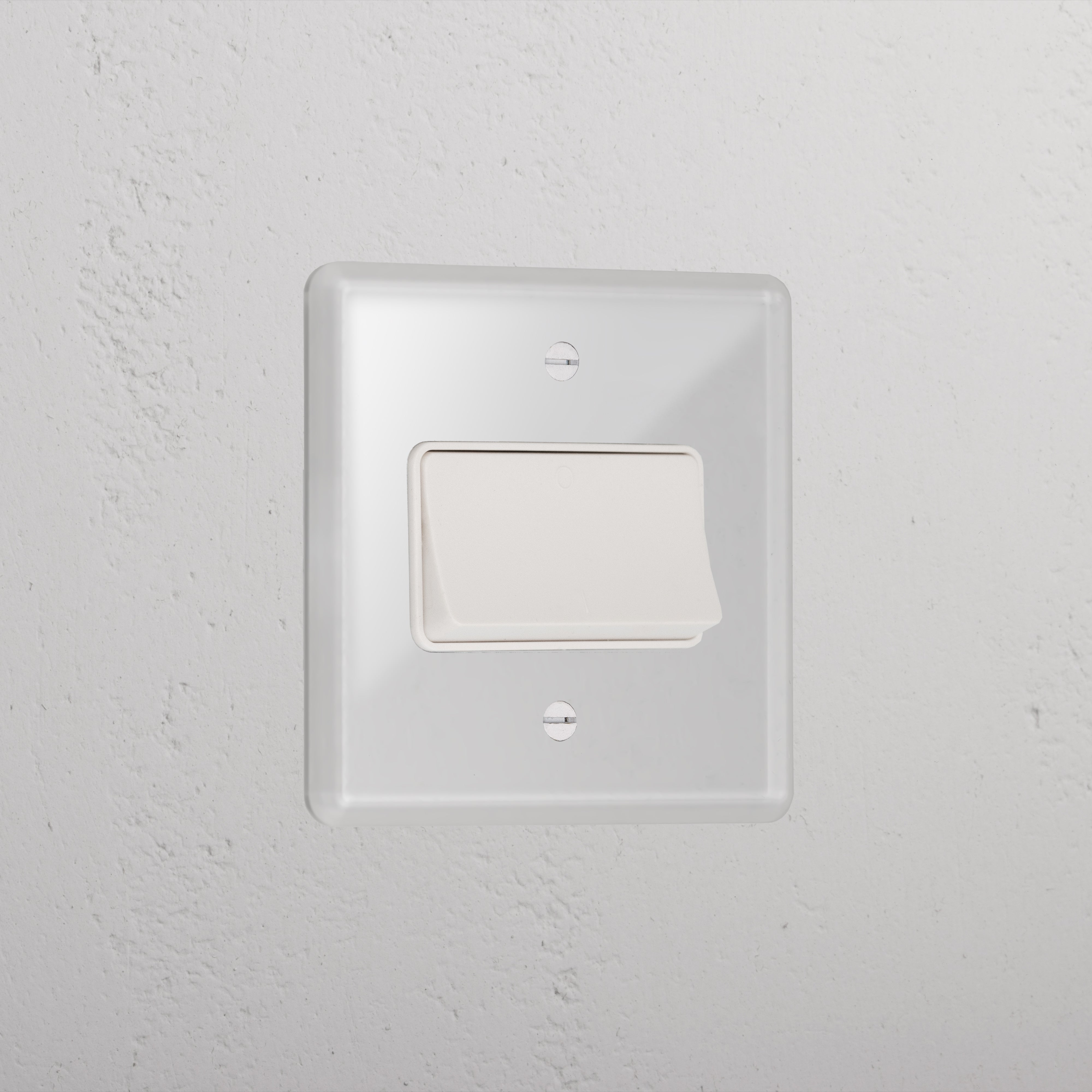 Clear Interior Fan Isolator Switch White