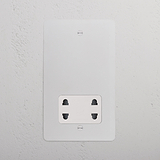 Shaver Socket - Paintable White