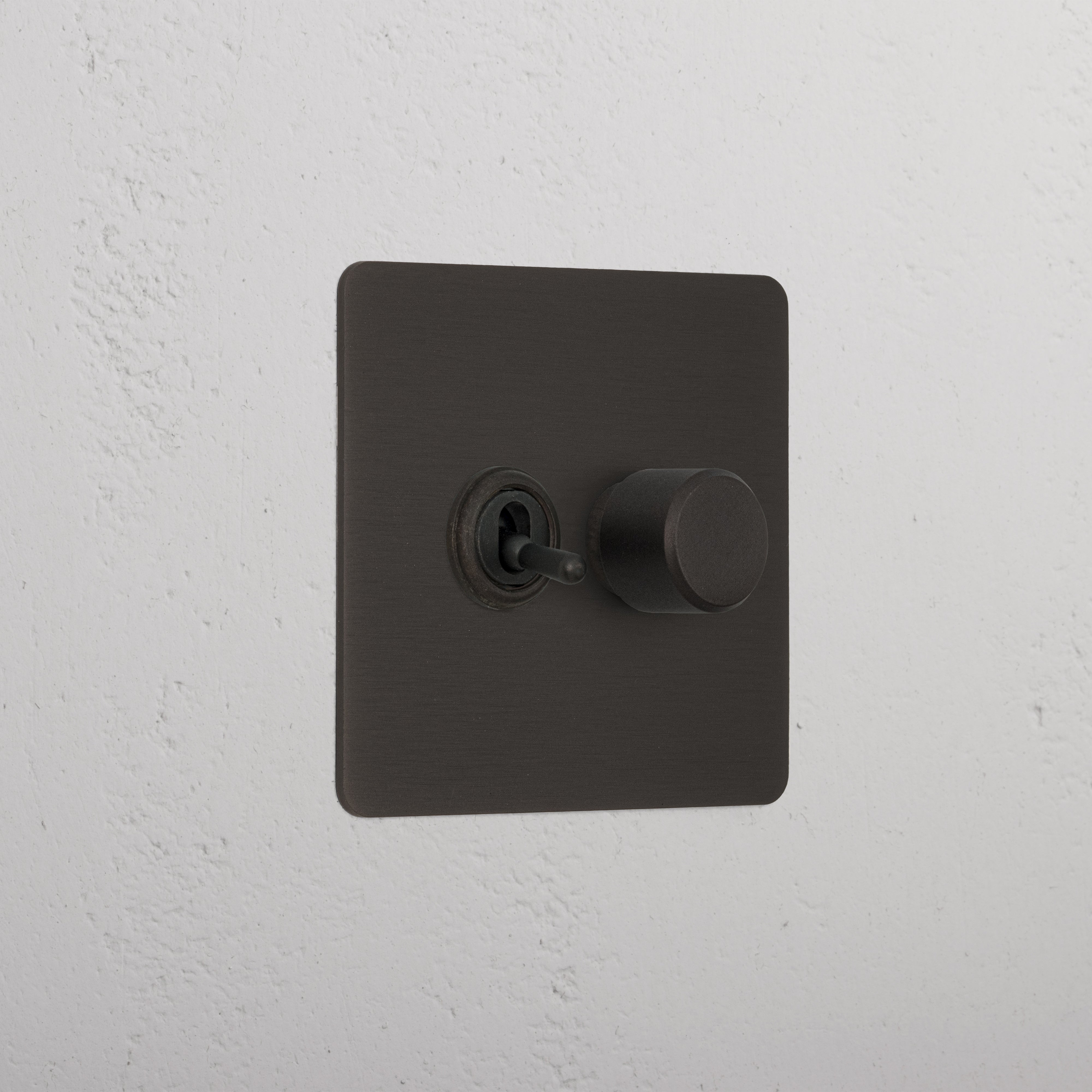 Bronze 2 Gang Mixed Premium Switch