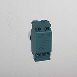 Dummy Dimmer Switch - Clear Polished Nickel