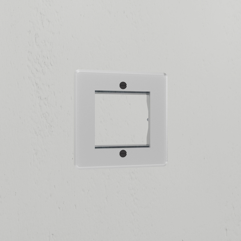 1G 50mm Module Plate | Clear Black – Corston