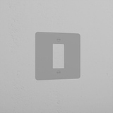 1G Rocker Switch Plate – Paintable