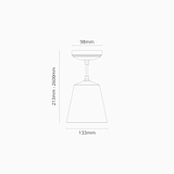 Richmond Medium Pendant Light - Bronze