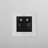 Aerial Socket - Paintable Black