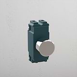 Intermediate Dummy Dimmer Switch - Polished Nickel