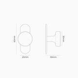 kilburn furniture knob dimensions
