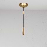 Bathroom Pull Switch - Antique Brass
