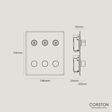 6G Mixed Switch 3T3D - Clear Bronze