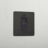 Bronze Modern Cat6 Socket Black