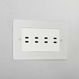 8x USB_C Socket _ Paintable White