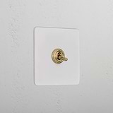 1G Intermediate Toggle Switch _ Paintable Antique Brass 