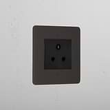 Bronze Interior Aerial Socket Black