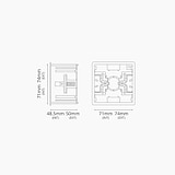 Single Plasterboard Back Box