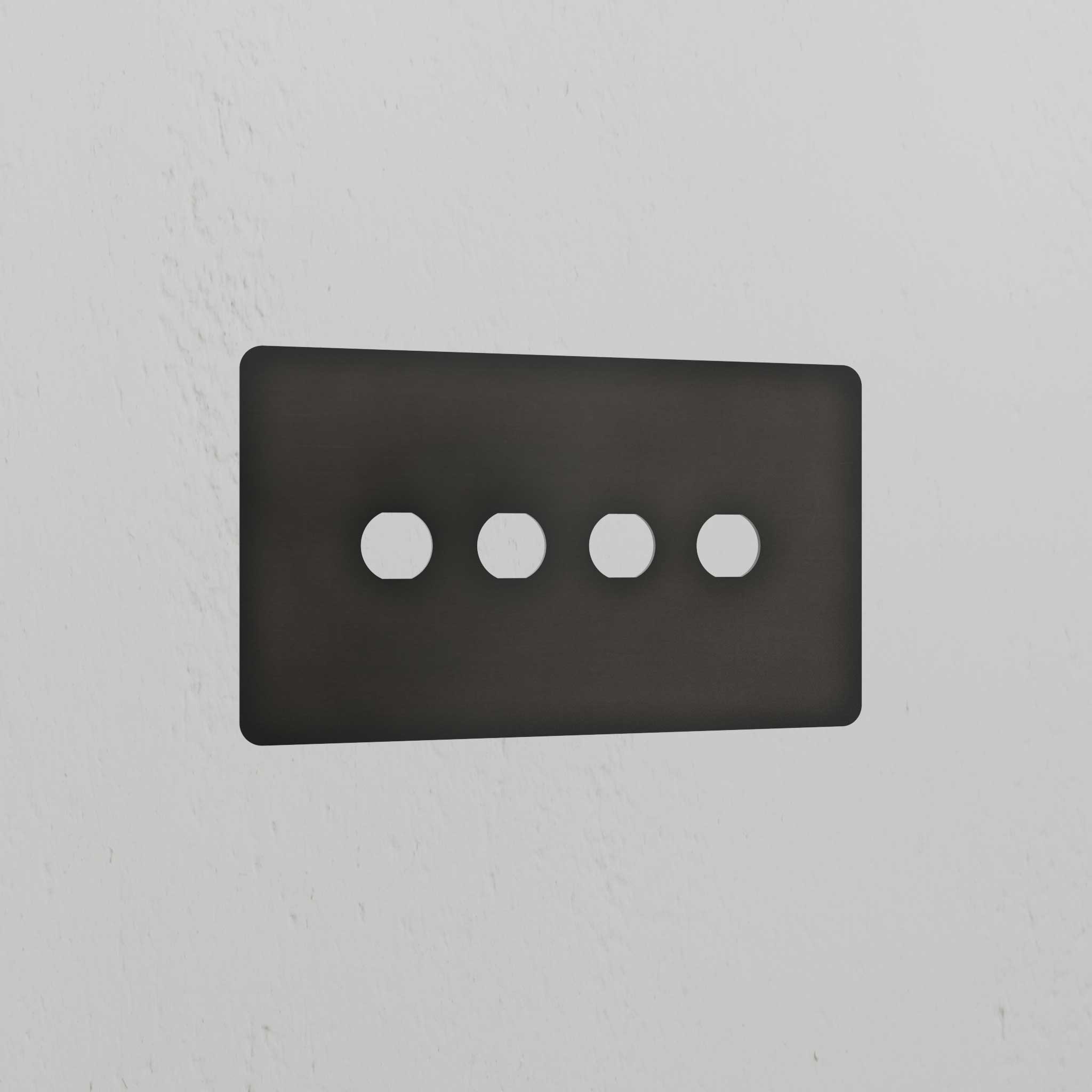 4G Switch Plate - Bronze
