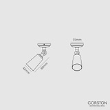 Corston spotlight dimensions